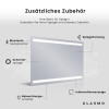 Rechteckiger Horizontaler Badezimmerspiegel LED Beleuchtung - Lucy #4