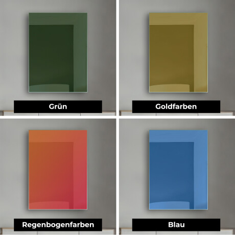 Rechteckiger Vertikaler moderner Wandspiegel – Agnes #6