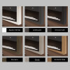 Rechteckiger Horizontaler Badspiegel LED mit EcoHolz Rahmen - Eloisa #4
