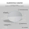 Ovaler Horizontaler Badspiegel mit Beleuchtung - Mila #4