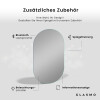 Ovaler Horizontaler Badspiegel mit Beleuchtung - Ariana #4